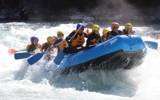 De Bleu à Blanc Rafting