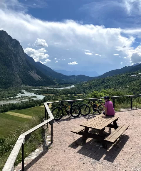 Station Embrun en été